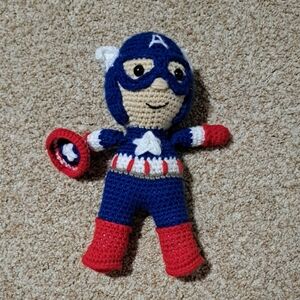 Crochet Captain America